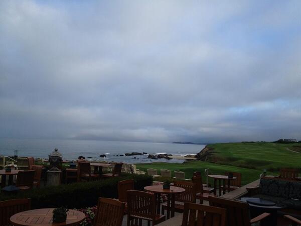 SayersCloud's tweet photo. Gorgeous morning in Half Moon Bay for the #NetAppCloudSummit 2013! http://t.co/K9QP2cODSC