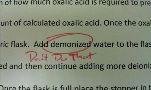 BHBioTech's tweet image. Here at BHB we don't suggest using demonized water for… anything.
