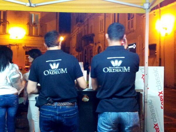 BirraORDEUM's tweet image. ...i fratelli Tiberio all'opera!