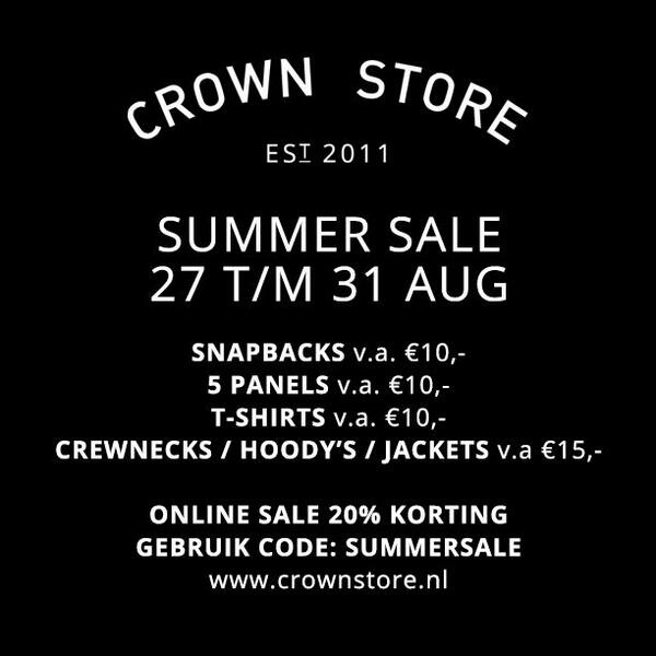 Vanaf morgen start onze SUMMER SALE!
