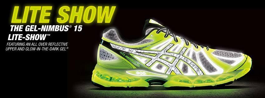 ASICS on Twitter: "The #ASICS GEL-Nimbus 15 #LITESHOW features glow-in-the-dark #GEL. Learn more: http://t.co/1Atjr0X2Ok http://t.co/sIooft53Vv" / Twitter