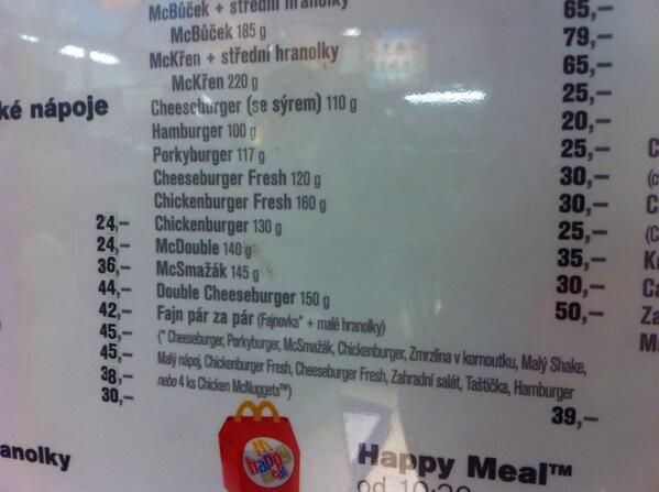 Miriam_Smith1's tweet image. And the McSmazak saga from Kayitz 2012 lives on at a random rural Czech service station #KayitzNetzer