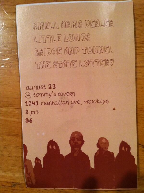 BNTmusic's tweet photo. Researched online to find the year this flyer I found was from. Saw no trace and now feel like it never happened. http://t.co/zGOyRzXoIc