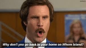 _RonBurgundy's tweet photo. HEY... MILEY CYRUS! http://t.co/qWZgKBPoKu