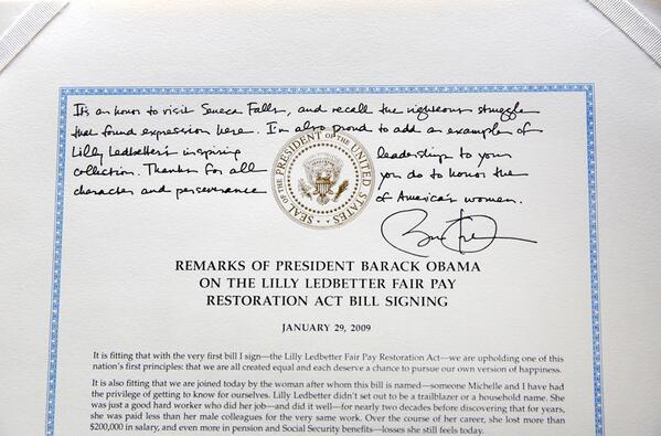 ObamaWhiteHouse's tweet image. 93 years ago, American women gained the right to vote —&amp;gt; at.wh.gov/ohXfd #HappyWomensEqualityDay,