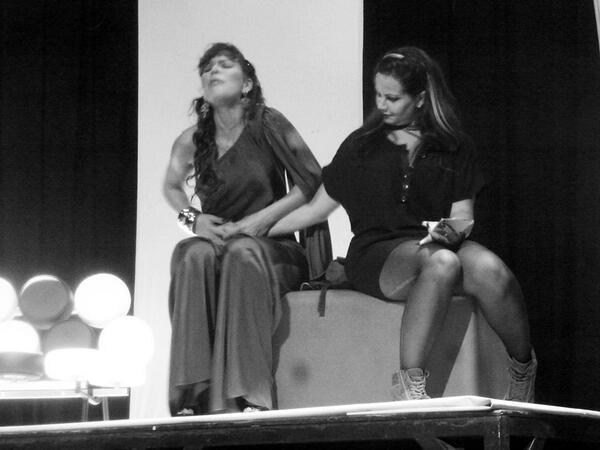 Claudia Daniela Blanco. MariaCarolina Chapam
Obra: PHAEDRA ´S LOVE. Autora: Sarah Kane. Dirección Juan Martín Rivas.