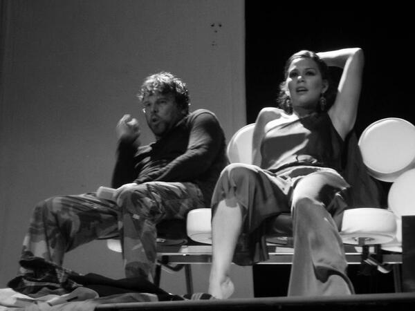 En Escena: Claudia Daniela Blanco. Rubén Joya.
Obra: PHAEDRA ´S LOVE. Autora: Sarah Kane. Dirección Juan Martín Rivas