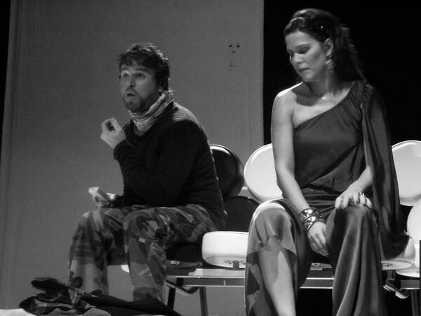 En Escena: Claudia Daniela Blanco. Rubén Joya.
Obra: PHAEDRA ´S LOVE. Autora: Sarah Kane. Dirección Juan Martín Rivas