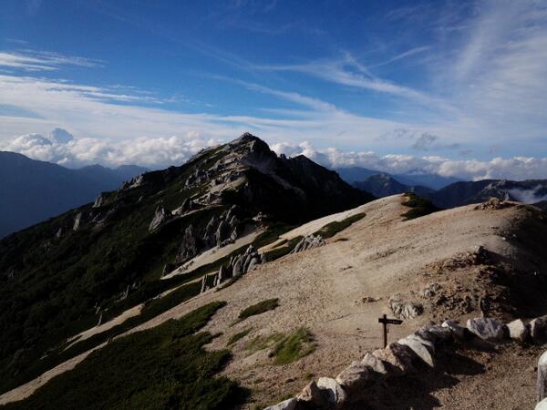 kijitora_mie's tweet photo. 先週末、念願の燕岳登頂！　また行きたいな♪ http://t.co/BT7kxgh95b
