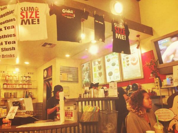 ayup34's tweet photo. Boba time!! http://t.co/SeISsUahNz
