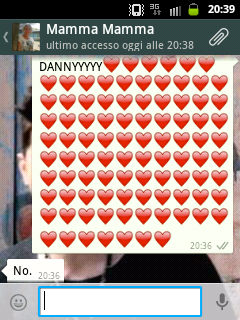 anto_scripter's tweet image. Ahahaha :'D Whatsapp with my mum ahahahaha  @TheScript_Danny