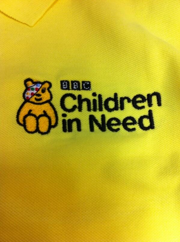 GoldenEmb's tweet image. We've just completed some Embroidery for Children in Need!