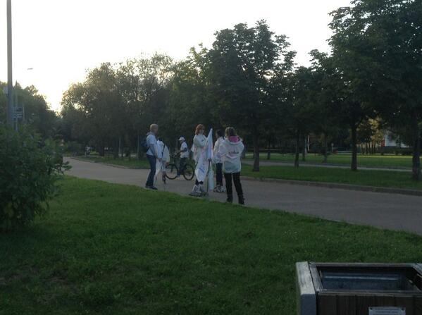 Велопробег в парке Радуга #штабсобянина #вао
