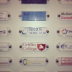 CathedralHouse's tweet photo. New Logo added at Reception @rebootni Colleen's Web Design site is definitely worth a visit http://t.co/OagyAqKXEc http://t.co/SSRDqS23rp