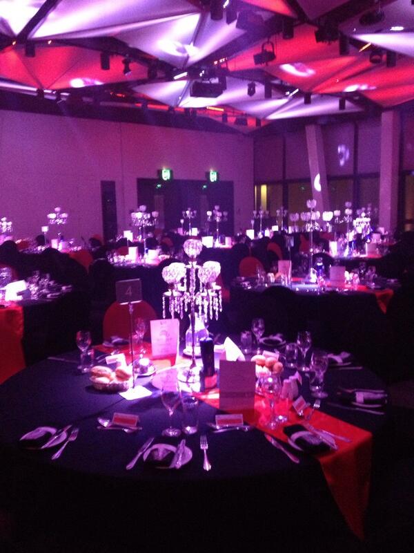 B4 the crowd arrived! Great night <a href="/ICADTS/">ICADTS</a> #T13 dinner. Thnx <a href="/BCEC_Brisbane/">Brisbane Convention & Exhibition Centre</a> for the food &amp; Loud Events for theming