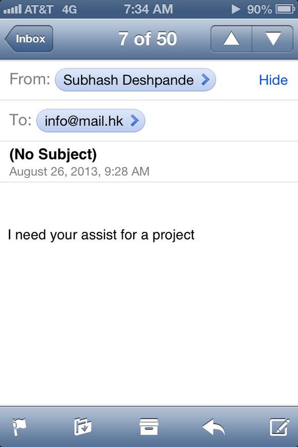 It's like you guys don't even try anymore. #recruiters.