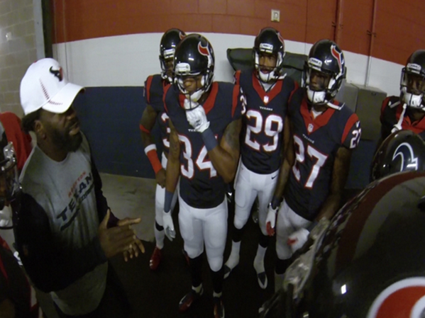 Want to see Ed Reed's pregame speech right before the Saints game? Watch "Sights &amp; Sounds" bit.ly/18Wi3u2