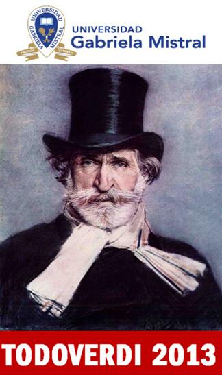 Este jueves 29 parte 2° semestre de TODOVERDI 2013, en la UGM. 12 unidades desde "El trovador" a "Falstaff".