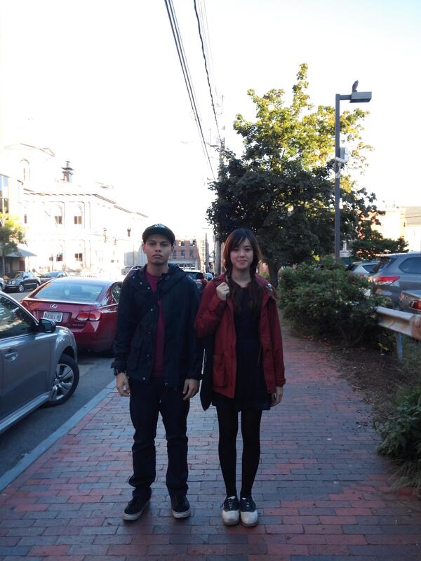 Pre-gig shopping, Portland, Maine