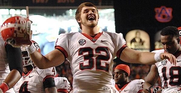 BryanWarlick's tweet photo. @CollinBarber 4 more days! Can't wait! #bestpunter #UGAvsCLEM http://t.co/5JPgbMkUKh