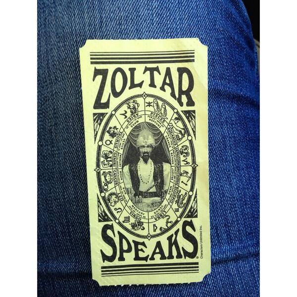 MODERNOKLA's tweet image. Zoltar hopes your week has been splendid. #fortunefun