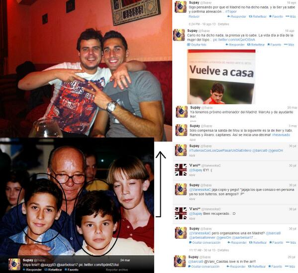 toni_vilacha's tweet photo. Así fomenta Arbeloa la unión del madridismo, su circulo más cercano trata así a Casillas. http://t.co/PhUtlCk4AL