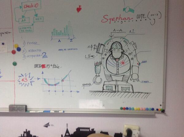 PlayCheckiO's tweet image. We&apos;ve got robots on the brain. #CheckiO