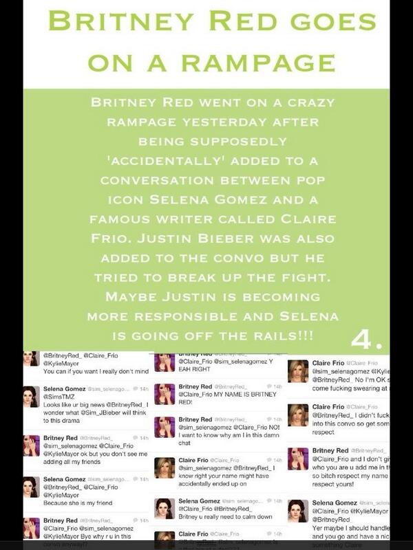 SimsTMZ's tweet image. Britney's Rampage