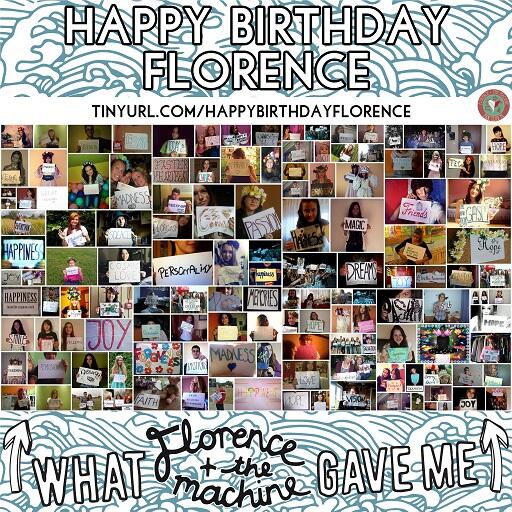 <a href="/flo_tweet/">Not Florence</a> Miss Welch, here's something for you: #HappyBirthdayFlorence #WhatFlorenceGaveMe tinyurl.com/HappyBirthdayF…