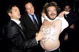 RcbertDowneyJr's tweet photo. Yeeaaah! Happy and Panda are in the house! http://t.co/4OwHL6DVXJ