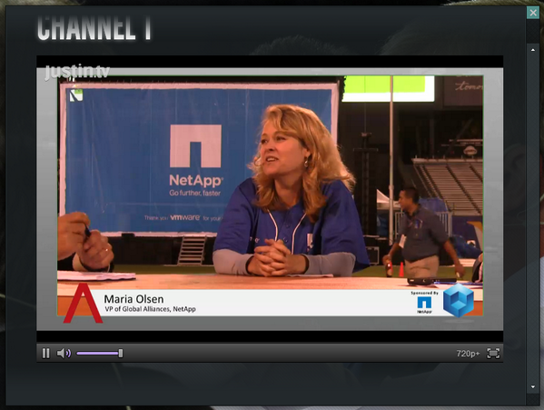 SiliconANGLE's tweet image. .@NetApp's Maria Olsen talking with @furrier &amp;amp; @dvellante on #theCUBE at #NetAppVMworld siliconangle.tv/#!/siliconangl…