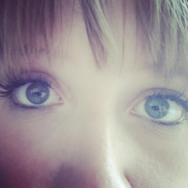 One week on and lashes still going strong #foreverbeauty #lashextenstions