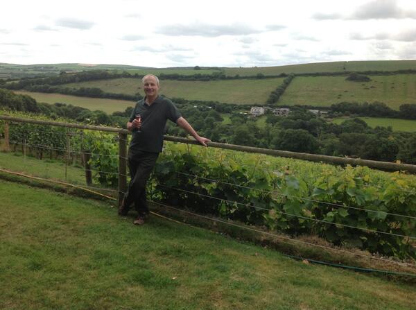 Lucky for some! Fantastic visit to Camel Valley Vineyard, thanks <a href="/camelvalleybob/">Bob Lindo</a> and <a href="/camelwinemaker/">Sam Lindo</a> #UKVA #Wine