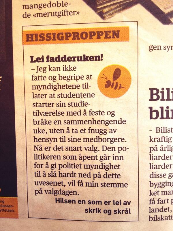 RenoldTC's tweet image. Hvem tar utfordringen? #nrkvalg #valg2013 #fadderuke