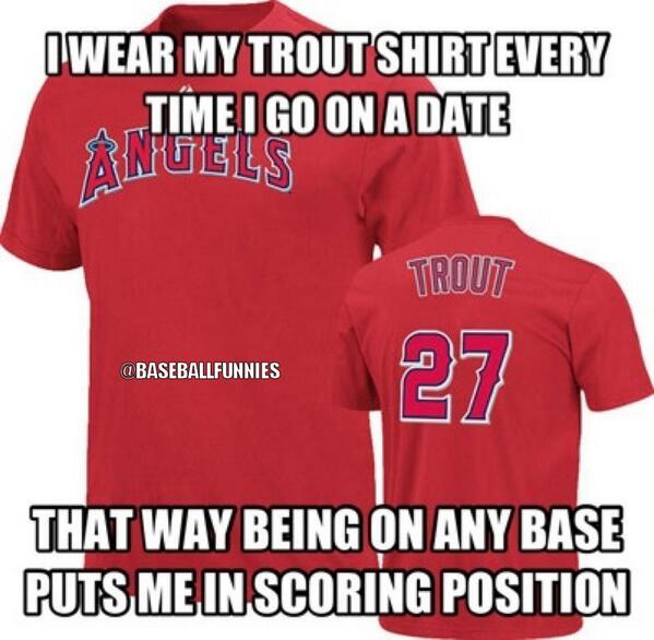 BaseballFunnies's tweet photo. Good dating tip! http://t.co/Ukg8xoYJs6