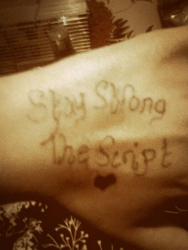 teal_alpaca123's tweet image. #StayStrongTheScript #TheFanWhoCantBeMoved #OurThoughtsAreWithTheScript @TheScript_Danny @thescript