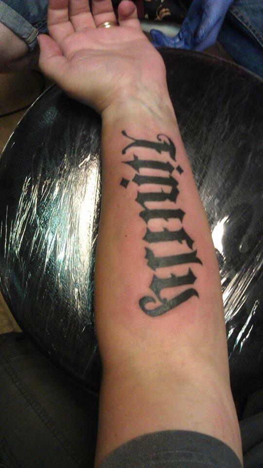 snoo999's tweet image. Tattoo Ambrigram. @NathanFillion do you like?