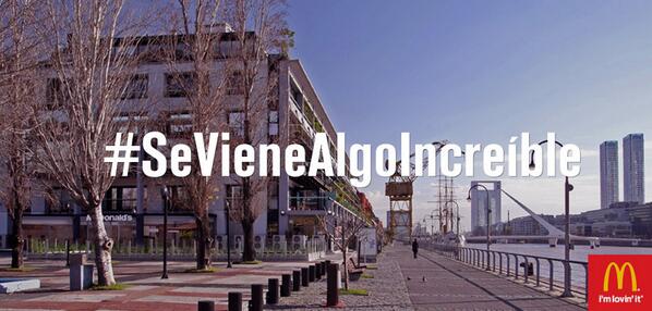 McDonalds_Ar's tweet image. ¡Hoy inauguramos #McDonaldsPuertoMadero! Mañana #SeVieneAlgoIncreíble Vení a Alicia M. de Justo 1190 desde las 11am