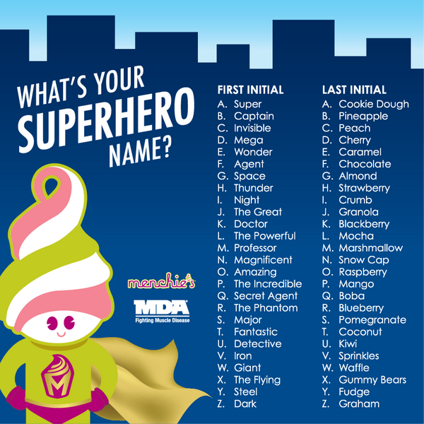 Find out your superhero name and unlock your power. What'd you get,  besties? 🦸‍♀️