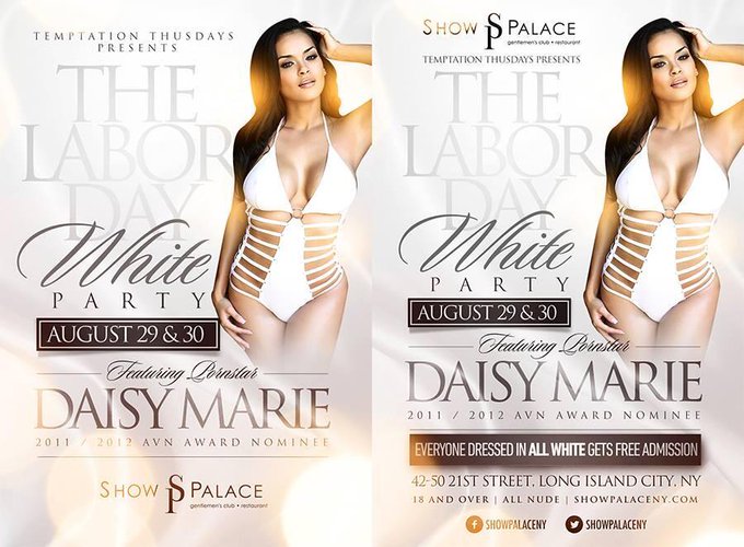 Long Island city New York are you ready for me?? The Labor Day All White Part. Come see me @showpalaceny