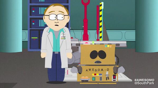 SouthPark's tweet image. &quot;I am the AWESOM-O four thousand.&quot; #AWESOMO