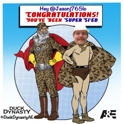 DuckDynastyAE's tweet photo. @Jasonj765lo RT if you wanna be a #SiKick! #DuckDynasty http://t.co/GHdS6p64UE