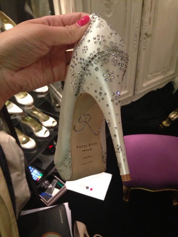c_steer's tweet photo. I've just tried on your amazing wedding shoes @RochelleTheSats they're absolutely stunning! http://t.co/yqxzUz2d7V
