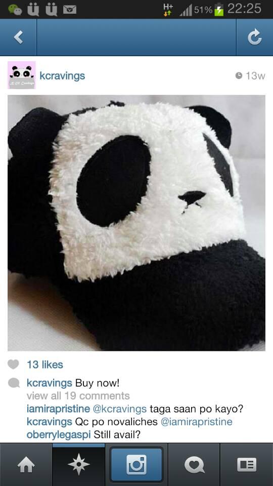 yelabsyou's tweet image. #Pandas haha nahalungkat ni ate @armie_navy ang kyuuuut @TeamPandaB1 ate @nxparada eto po oh #PandaCap :)