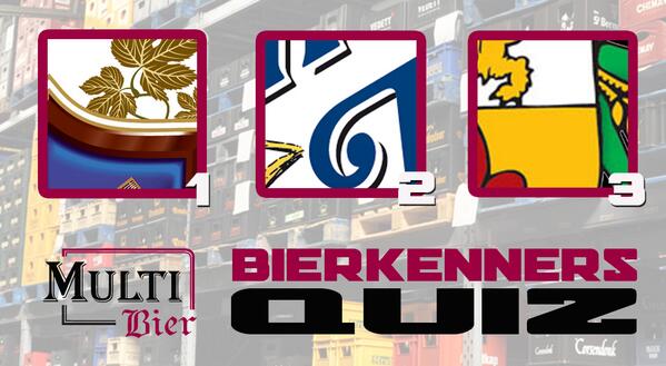 Ken uw bieren, ken uw logo's! Roept u maar: Van welke bieren/brouwerijen ziet u hier de logo's?!