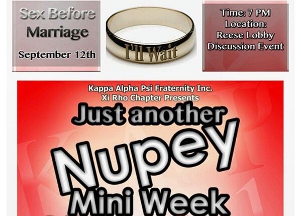 If they don't care about your soul, then there NOT your soul-mate. #SexBeforeMarriage #7pm #ResseLobby #KAPsi