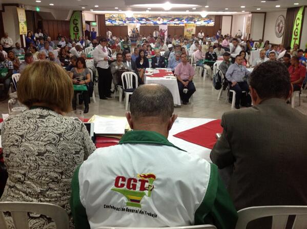 <a href="/RafaelPardo/">Rafael Pardo</a> <a href="/MintrabajoCol/">MinTrabajo</a> 
Se instala en Medellín en JUNTA CONFEDERAL CGT NACIONAL