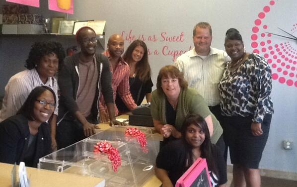 Prudential's tweet photo. Team members from @PrudentialBYC spent time this week giving back to the #Newark community at Sweet Retreat Boutique: http://t.co/iVW7m05tFg