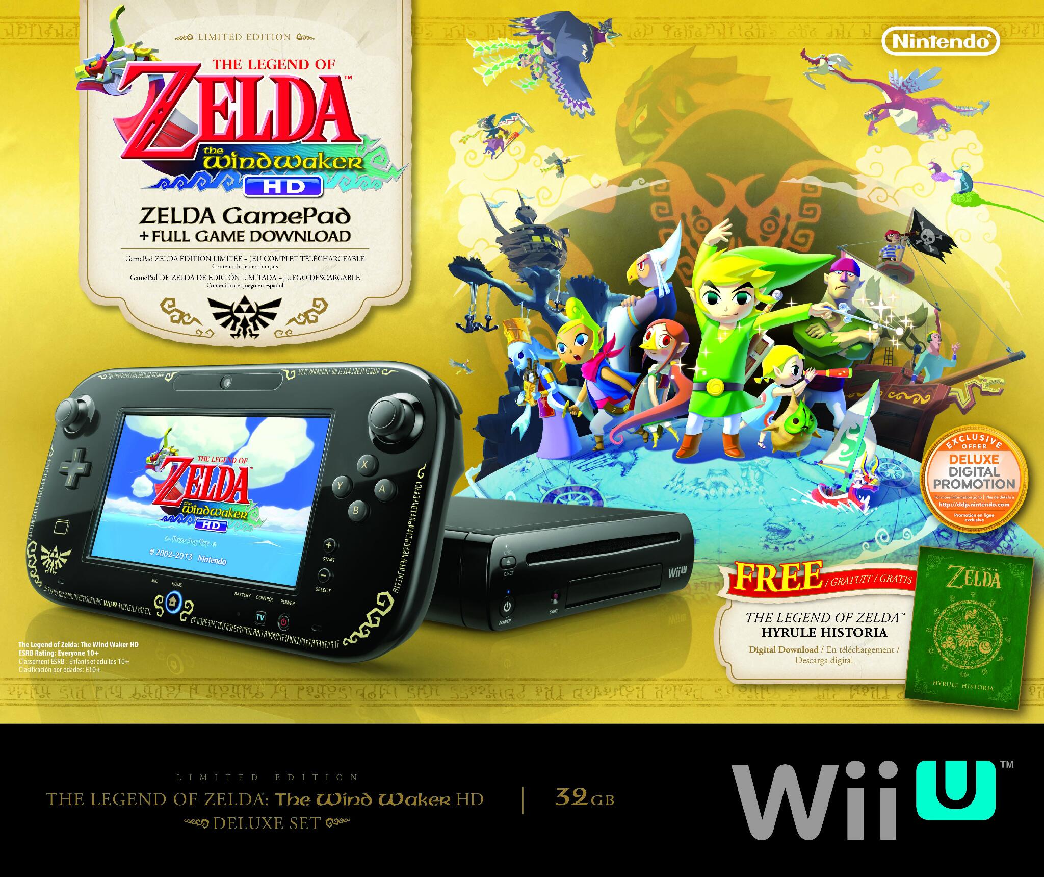 Wii u zelda sale edition