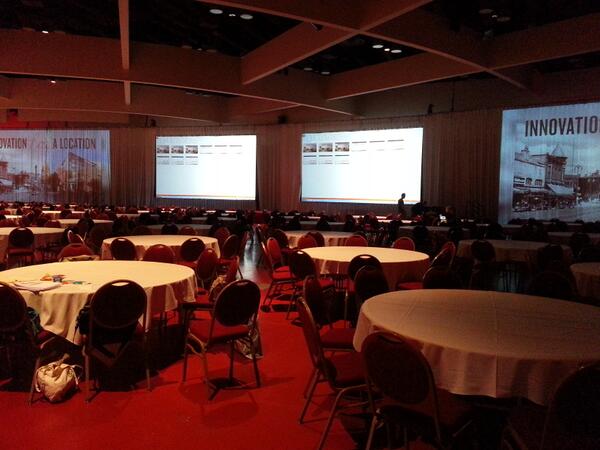 Delora_Newton's tweet image. At Monona Terrace for speaker program walkthru. Countdown to tonight's Annual Dinner begins. #1Thread